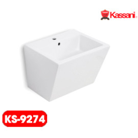 CHẬU LAVABO TREO LIỀN KHỐI KASSANI 9274